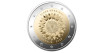 2 Euros Conmemorativos Letonia 2023 "Girasol Ucrania"