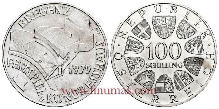 AUSTRIA - K--2945 - 100 SHILLING 1979 - SC