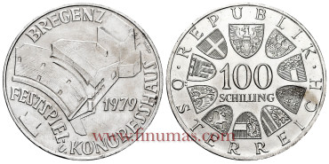 AUSTRIA - K--2945 - 100 SHILLING 1979 - SC