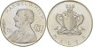 MALTA - K-013- 1 POUND 1972. SILVER. PROOF