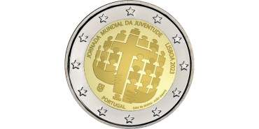 2 Euros Conmemorativos Portugal 2023 "Juventud"