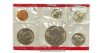 UNITED STATES - KS03 - 1,5,10,25,1/2 and 1 dollar 1976 D S SC