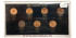 ESTADOS UNIDOS - KS04 - SET con todas las variantes de 1 Centavo 1982