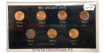 UNITED STATES - KS04 - SET with all variants of 1 Cent 1982