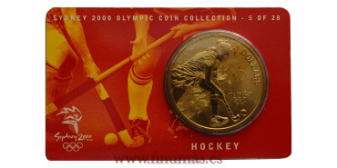 AUSTRALIA - k360- 5 Dollar 2000. HOCKEY. Nº5