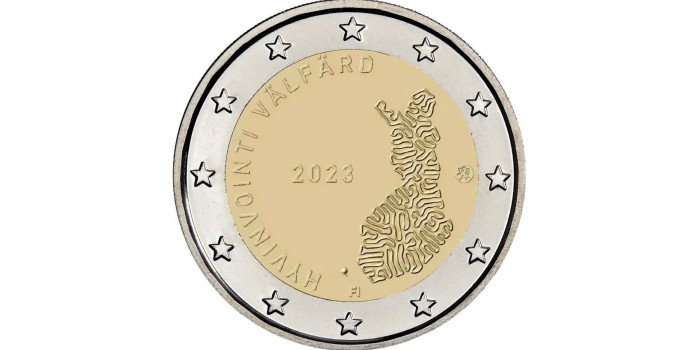 2 EURO COMMEMORATIVE FINLAND 2023 SOCIAL AND HEALTH SERVICES