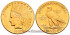 USA K-130.- 10 DOLLAR 1910 INDIAN HEAD. EBC - GOLD