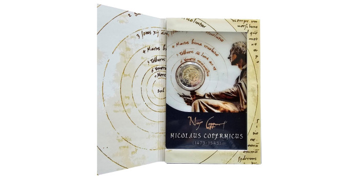 2 EUROS CONMEMORATIVOS MALTA 2023 "COPERNICUS"