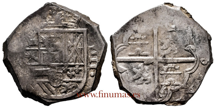 Cy04469.- Philip III - 4 REALES SEVILLA. MBC+