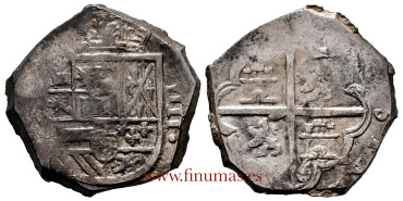 Cy04469.- Philip III - 4 REALES SEVILLA. MBC+