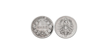 ALEMANIA IMPERIO - K-007 - 1 Marco 1875 D - MBC