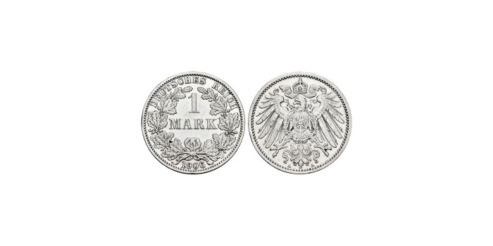GERMANY EMPIRE - K-014 - 1 Mark 1906 A - EBC