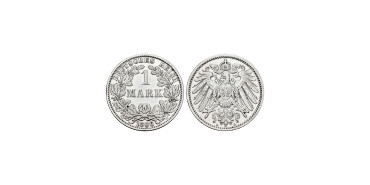 ALEMANIA IMPERIO - K-014 - 1 Marco 1906 A - EBC