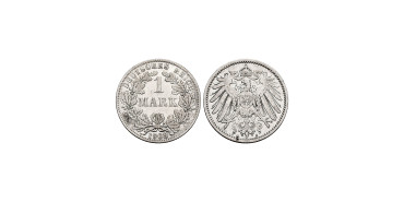 GERMANY EMPIRE - K-014 - 1 Mark 1908 A - MBC+
