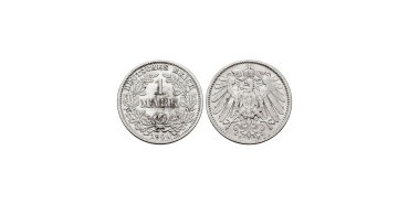GERMANY EMPIRE - K-014 - 1 Mark 1904 D - MBC