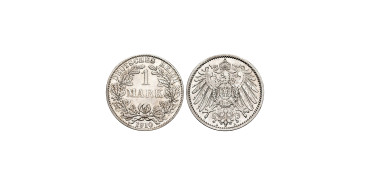 GERMANY EMPIRE - K-014 - 1 Mark 1910 A - EBC