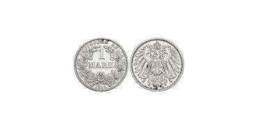 GERMANY EMPIRE - K-014 - 1 Mark 1911 A - EBC