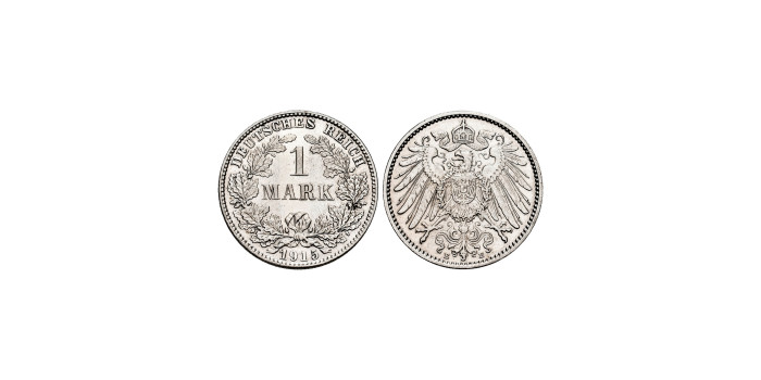 ALEMANIA IMPERIO - K-014 - 1 Marco 1915 E  - SC