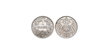 GERMANY EMPIRE - K-014 - 1 Mark 1915 F - EBC