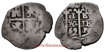 Cy06735.- CARLOS II 1 REAL 1669 POTOSI . MBC