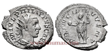 FILIPO II  DENARIO ANTONINIANO  246 d.C  