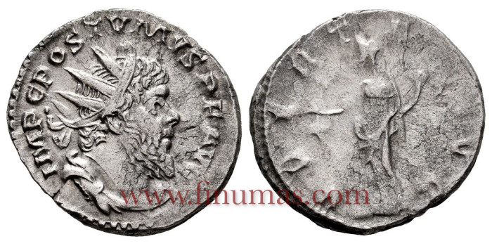 POSTUMO  DENARIO ANTONINIANO 262/265 d.C