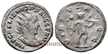 GALIENO DENARIO ANTONINIANO 253/254 d.C.  VIMINACIUM