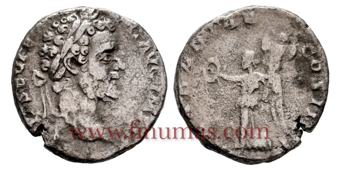SEPTIMIO SEVERO DENARIO 200/201 d.C