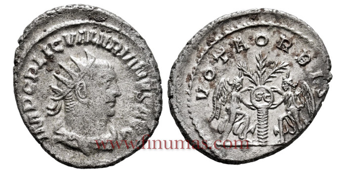 VALERIANO I  DENARIO ANTONINIANO 256/260 d.C