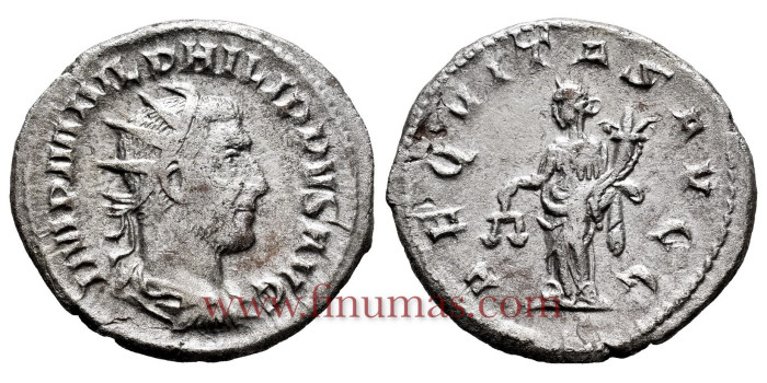 FILIPO I  DENARIO ANTONINIANO  245/247 d.C.