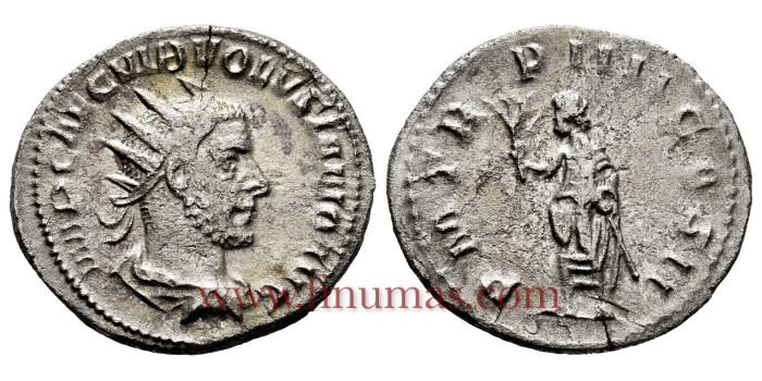 VOLUSIANO DENARIO ANTONINIANO 251/253 d.C.