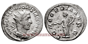 VOLUSIANO DENARIO ANTONINIANO 251/253 d.C.