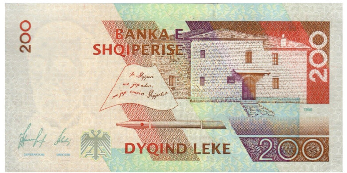 ALBANIA B-067 - 200 Leke 2001 - SC