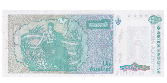 ARGENTINA B-323 - 1 Peso 1986/89 - SC