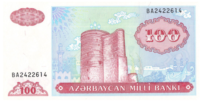 AZERBAIYAN B-018 - 100 Manat 1999 - SC
