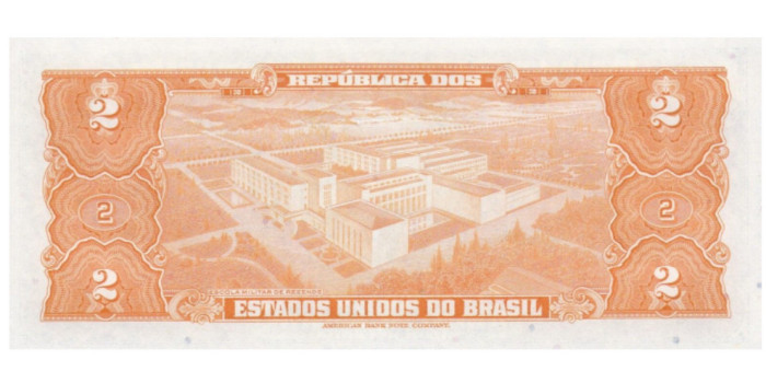 BRASIL B-151 - 2 Cruzeiros 1954/58 - SC