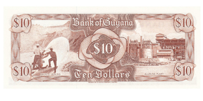 GUYANA B-023 - 10 Dollar n/d - SC