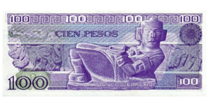 MEXICO B-074 - 100 Pesos 1982 - SC