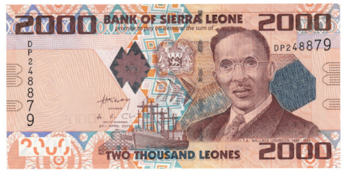 SIERRA LEONE B-031 - 2000 Leones 2010 - SC