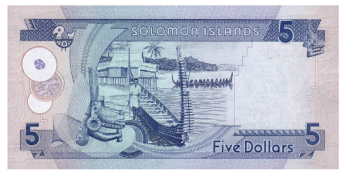 SALOMON - ISLAS B-026 - 5 Dollar 2018 - SC