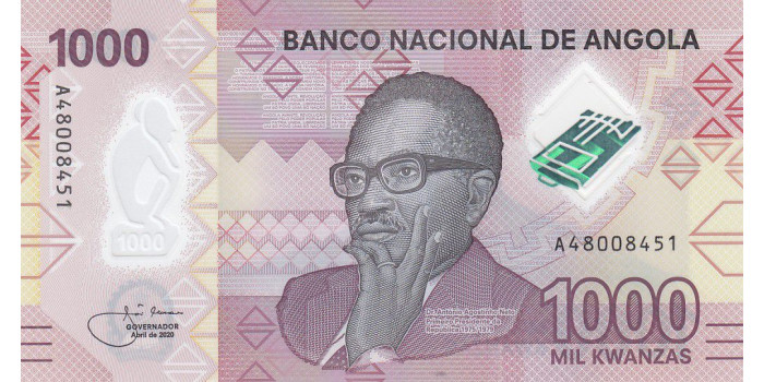 ANGOLA B-162 - 1000 KWANZAS 2020 - SC
