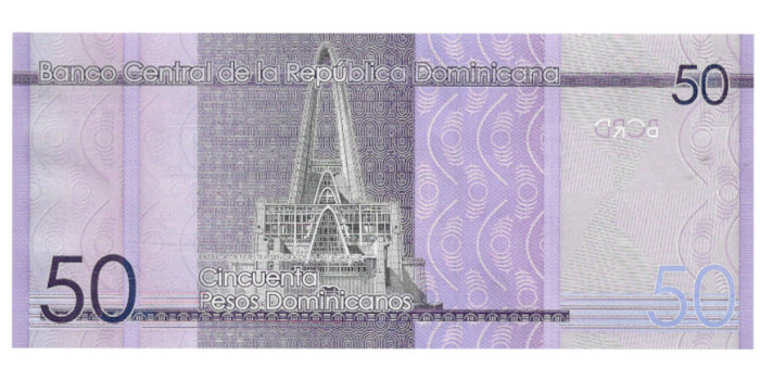 DOMINICANA -REPUBLICA B-189 - 50 Pesos 2021 - SC