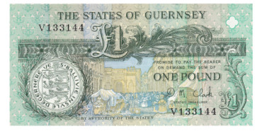 GUERNESEY B-052 - 1 Pound n/d - SC