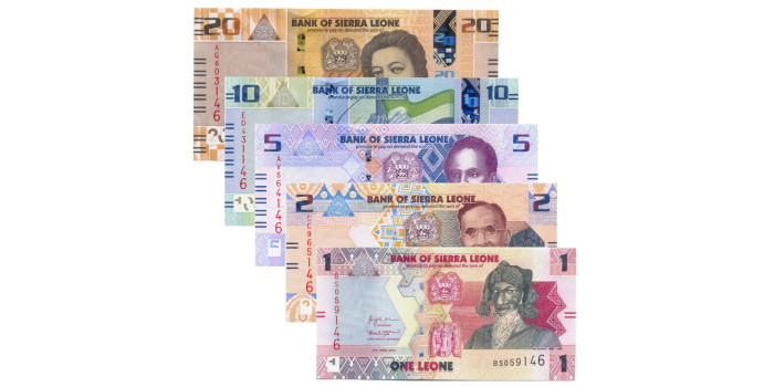 SIERRA LEONE B-034/38 - SERIE 1/20 Leones 2010 - SC