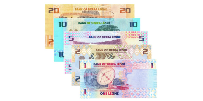 SIERRA LEONE B-034/38 - SERIE 1/20 Leones 2010 - SC