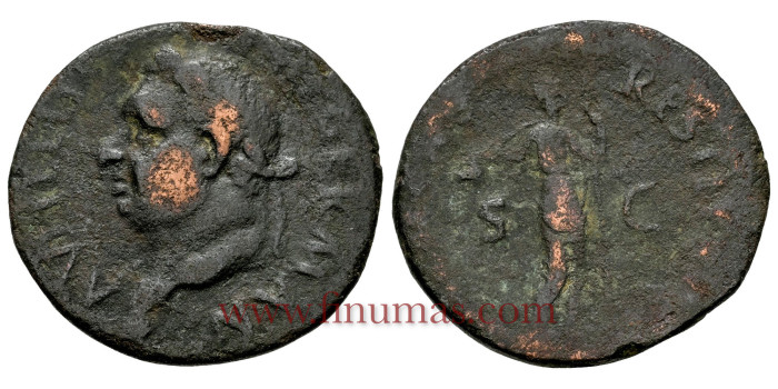 VITELIO 69d.C. AS TARRACO - BC+