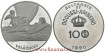 OCCUSSI-AMBENO 100 Dollars. 1990. Plata - Prrof