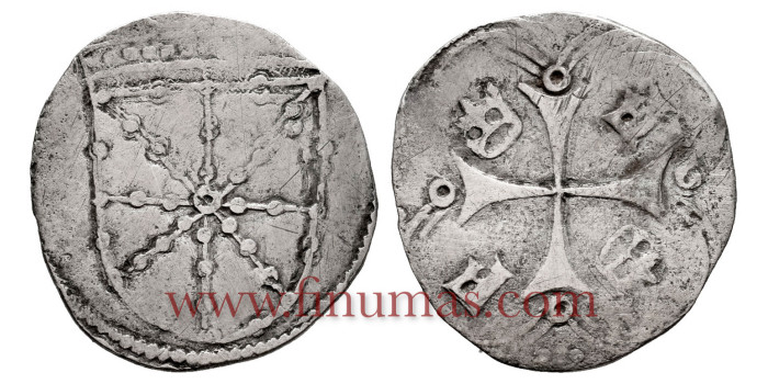 FERNANDO V of CASTILLA Y LEON 1513 to 1515 . ROYAL NAVARRA