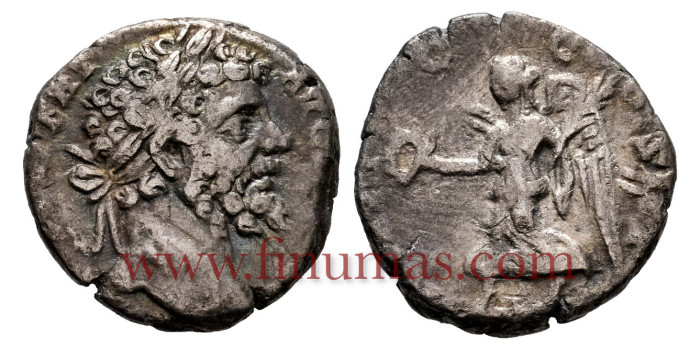 SEVENTH SEVENTH SEVENTH DENARY 200/201 AD