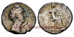 FAUSTINE THE MAJOR DENARY 141 A.D
